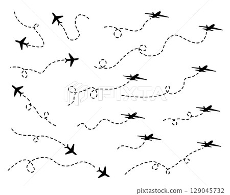 The flight is normal. The plane is heading for landing. 129045732