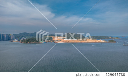 July 27 2025 Scenic Views of Junk Bay, Hong Kong Coast July 27 2025 Scenic Views of Junk Bay, Hong Kong Coast 129045788