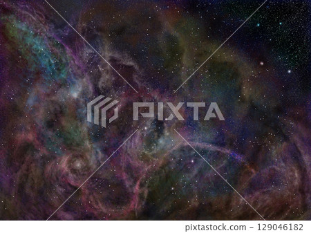 夢幻般的發光星雲 夢幻般的發光星雲 129046182