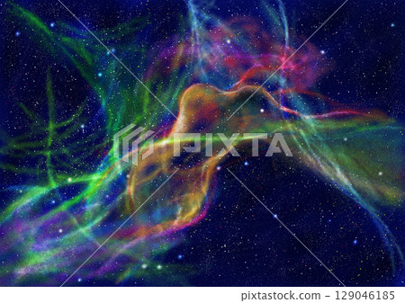 漂浮在太空中的睡美人星雲 漂浮在太空中的睡美人星雲 129046185