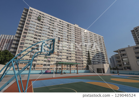 July 26 2025 Colorful Playground at Choi Hung Estate Hong Kong 129046524