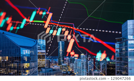 businessman hand writing on paper with graph chart and pen on city background with city buildings, skyscrapers and skyscrapers businessman hand writing on paper with graph chart and pen on city background with city buildings, skyscrapers and skyscrapers 129047266