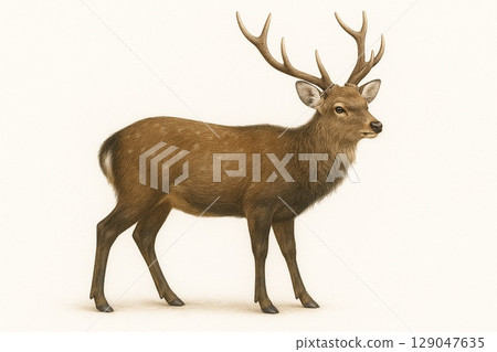 Ezo deer Ezo deer 129047635