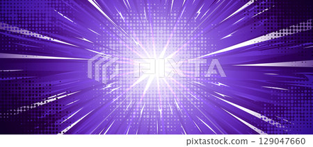 Purple anime explosion background 129047660
