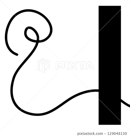 Abstract background with rough hand-drawn lines and vertical rectangles Abstract background with rough hand-drawn lines and vertical rectangles 129048130