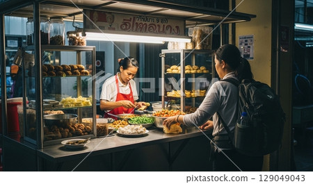 Southeast Asian street food Southeast Asian street food 129049043