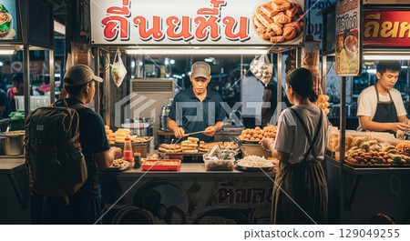 Popular night markets in Southeast Asia 129049255