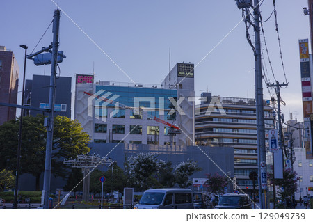 東京北區王子車站公園的都市景觀 129049739