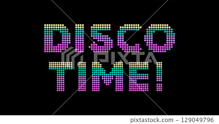 這套 DISCO TIME! 文字展現現代設計風格與潮流元素,適合設計與品牌項目。向量可改色、放大 這套 DISCO TIME! 文字展現現代設計風格與潮流元素,適合設計與品牌項目。向量可改色、放大 129049796