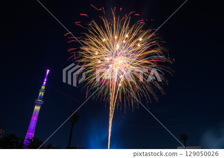 Sumida River Fireworks Festival Tokyo Skytree 129050026