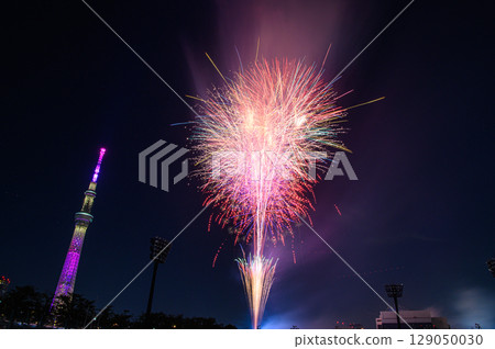 Sumida River Fireworks Festival Tokyo Skytree 129050030