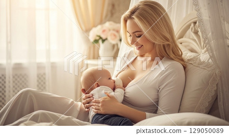 baby, infant, mother 129050089