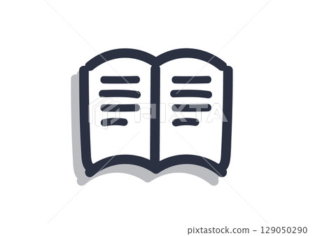 圖示“打開的書（文件、書籍、通知、指南、資訊）” 129050290