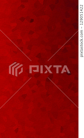 日本傳統圖案的紙張紋理背景，紅色和深紅色的日本傳統圖像 129051422