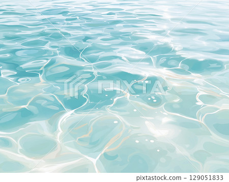 水面上的燈光圖案營造出舒緩清爽的感覺 129051833