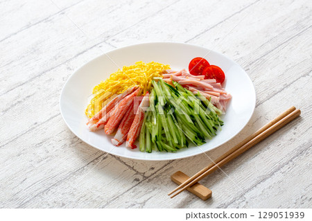 涼拌麵：夏季家常菜 129051939