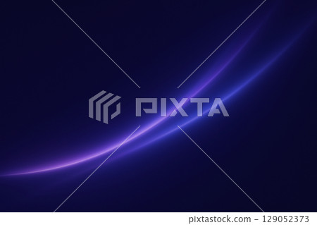 A fantastic background with indigo and purple light flowing 129052373