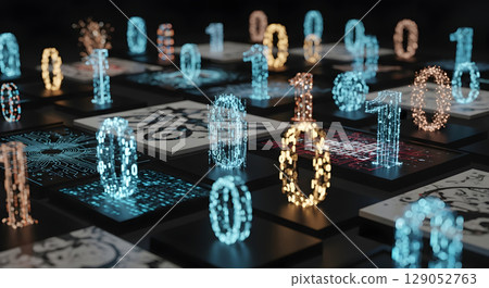 Fantastic digital world 129052763