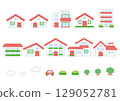 簡單的房子圖標集 129052781