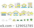 簡單的房子圖標集 129052785