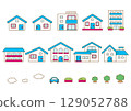 簡單的房子圖標集 129052788