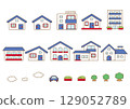 簡單的房子圖標集 129052789