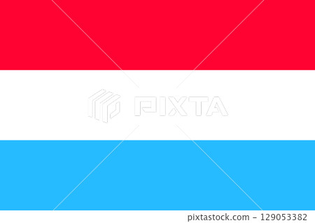 Waving flag of luxembourg Waving flag of luxembourg 129053382