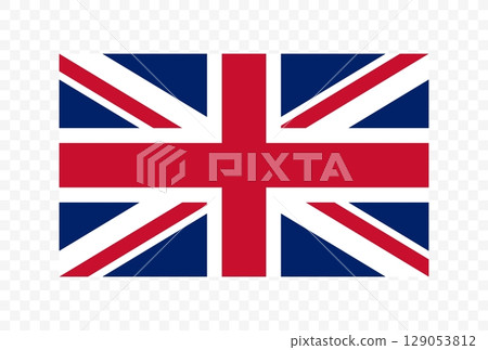 Flag of the United Kingdom vector design Flag of the United Kingdom vector design 129053812