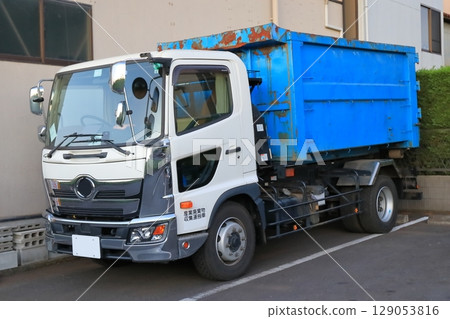 工業垃圾收集車 工業垃圾收集車 129053816