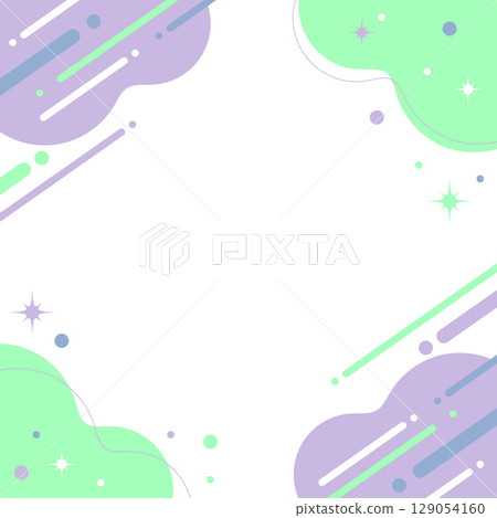 Sparkling and fluffy seamless material Geometric pattern Y2K Harajuku Cyber 129054160