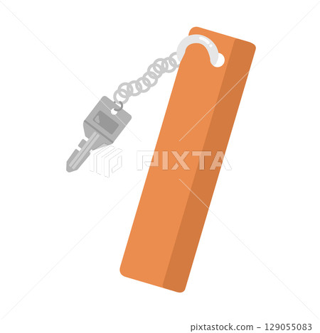 飯店客棧房間鑰匙圖 129055083