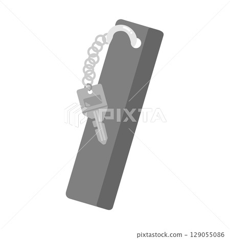 飯店客棧房間鑰匙圖 129055086