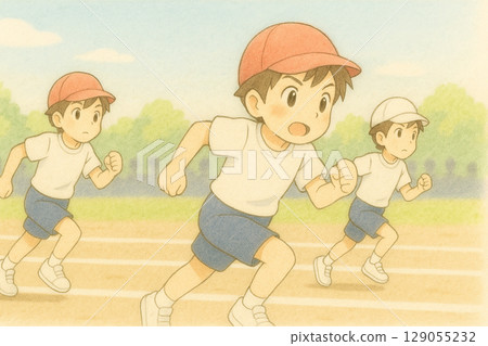 秋季運動日：兒童短跑 129055232