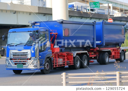 Double connected truck image 129055724