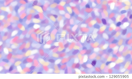 Pastel confetti particle dot background 129055905