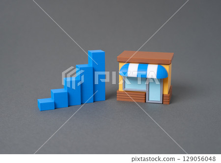 Growth of business indicators. Increase in profit, reach and number of customers. Sales performance. Operational metrics. Customer base expands. Growth of business indicators. Increase in profit, reach and number of customers. Sales performance. Operational metrics. Customer base expands. 129056048
