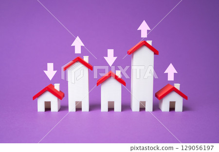 Dynamics of the real estate market. housing demand trends, fluctuations in property prices. Interest rate impact on home sales, and investment in real estate. Dynamics of the real estate market. housing demand trends, fluctuations in property prices. Interest rate impact on home sales, and investment in real estate. 129056197