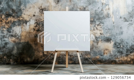 canvas, easel, background 129056734