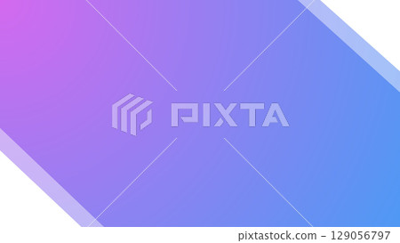 Gradient simple corner frame background 129056797