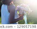 Wedding Photo Sunset 129057198