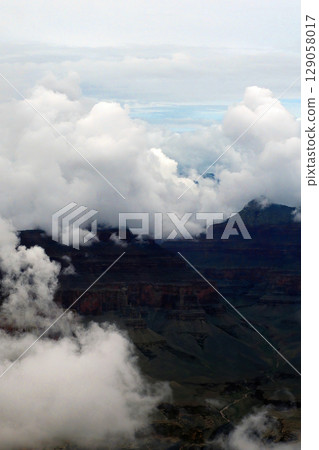 Cloudy Day At The Grand Canyon Arizona Cloudy Day At The Grand Canyon Arizona 129058017