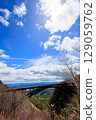 The blue sky and the blue sea 129059762