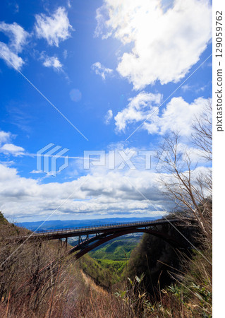 藍天和藍色的大海 129059762