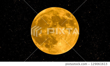 天空中閃耀的滿月圖像背景材料16:9尺寸AI生成材料 天空中閃耀的滿月圖像背景材料16:9尺寸AI生成材料 129061613