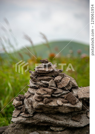 Cairn on the Kirigamine Plateau 129061954