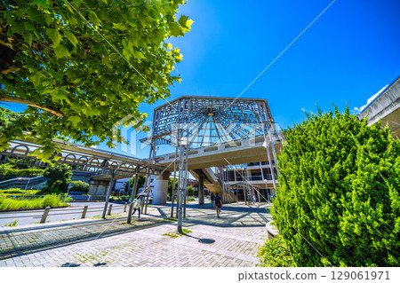 Yokohama cityscape in Japan, including the Yokohama Municipal Subway Nakagawa Station (in front of Tokyo City University Yokohama Campus) Yokohama cityscape in Japan, including the Yokohama Municipal Subway Nakagawa Station (in front of Tokyo City University Yokohama Campus) 129061971