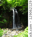 Ono Falls surrounded by fresh greenery in early summer 129062129