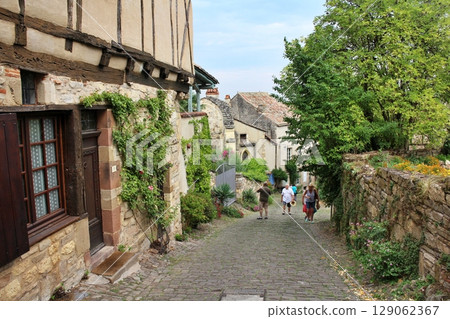 Old town of Cordes-sur-Ciel, a picturesque village in France Old town of Cordes-sur-Ciel, a picturesque village in France 129062367
