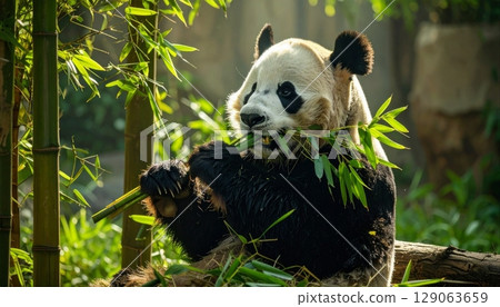 giant panda giant panda 129063659