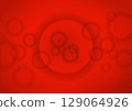 醫學和生物研究中顯微鏡下的細胞世界_紅色 129064926